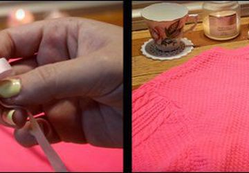 Как старый свитер, превращается в шикарную часть одежды!