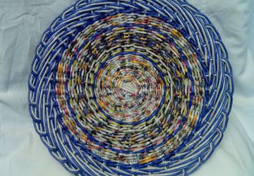 Блюдо декоративное "Цветное настроение"