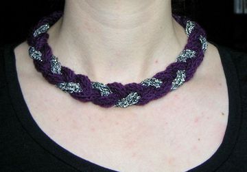 Текстильные бусы