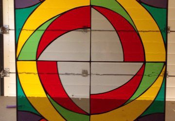 Витраж в технике Тиффани