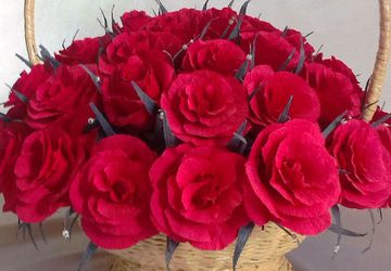 Корзина с цветами