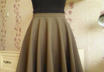 Юбка "солнце"