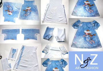 Шьем платье для девочки