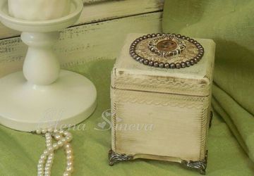 Винтажная шкатулка "Старинный портрет"