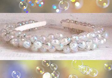 Ободок "Мыльный пузырик"