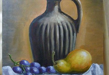НАТЮРМОРТ С ВИНОГРАДОМ