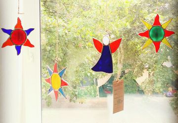 Мастер-класс по витражной технике