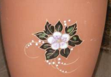 Керамическая ваза