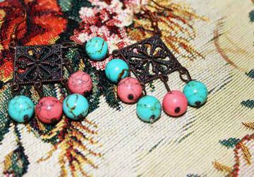 Серьги "Восток"