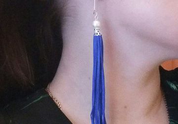 Серьги-кисточки