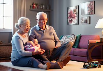 How to make a gift for new grandparents