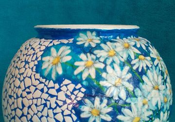 Ваза (декупаж)