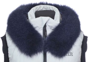 Опушка из синего песца