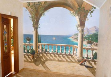 Блог посвящен художественной росписи стен