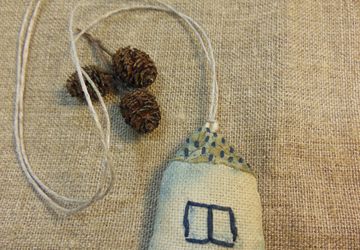 Подвески "Домики"