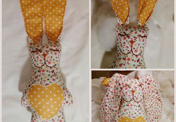 Авторская игрушка зайка