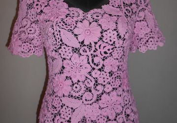 Кофточка крючком.