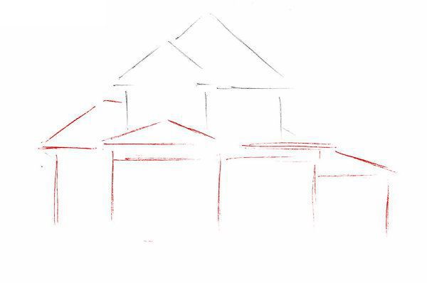 How To Draw A Big House Easy Step By Step Drawing Tutorial Easy To make a picture you'll be proud of without having to wait months to get a decentresult. drawing tutorial easy