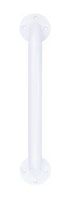 McKesson White Steel Wall Mounted Wall Grab Bar 24" L 146-12024-3