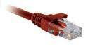 JDI Technologies PC5-RE-07 PATCH CABLE GPNC-5RE-07 7 ' MOLDED RED CAT5E 350 MHZ