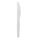 Plastic Medium-weight Knives, White, Case of 1000 (1,000)