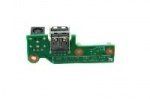 3CLeader® Dell Inspiron 1525 DC Power Jack 2-USB Ports Board 07533-2 48.4W006.021