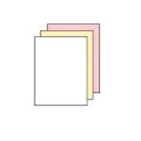 Paper 3M Printer Carbonless 3-Part Ream Pink Canary White Reverse 8 1/2 x 11 Ink Laser Papers Copies Office