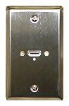 Stainless Steel Wall Plate with One HDMI Female Connector - Philmore 75-677