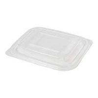 Genpak's FPR932 Clear Lid | Clear Lid for Genpak's HFR024-7K and HFR032-7K | Snap-On Design, Stackable Feature, Unmatched Clarity | BPA Free, Made in the USA | Case of 300 Lids