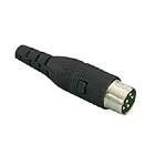 PLUG,STANDARD.DIN MALE,6PIN,WITH STRAIN RELIEF