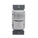 Watt Stopper Ws-200-W Occupancy Sensor Wall Switch 120/277 Vac 60Hz Pir W/Cover Plate; White