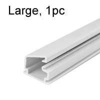 Large WireRun Snapper Raceway & Accessories (Large Raceway, 1.5" x 3/4", 6 Feets Long, 1-Piece)