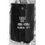 E37L451CPN472MEB7M, Cap Aluminum Lytic 4700uF 450V 20% (76.2 X 117mm) Screw Terminal 0.022 Ohm 15100mA 10000h 85°C