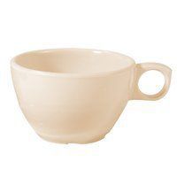Yanco NS-9015T Nessico Coffee/Tea Short Cup, 7 oz Capacity, Melamine, Tan Color, Pack of 48