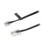 Valueline Telecom Cable RJ12 (6P6C) Male - RJ45 (8P6C) Male 10.0 m Black [VLTP90310B100]