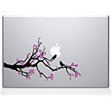 The Decal Guru Cherry Blossom Branch MacBook Decal Vinyl Sticker - 13" MacBook Air (1037-MAC-13A-NA)
