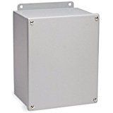 Wiegmann B060604SC NEMA 12 JIC Box Screw Cover, Steel, 6" x 6" x 4"