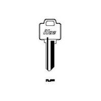 Kaba Ilco Sargent 5 Pin LA Nickel Silver Key Blank (1007LA) 10 Pack