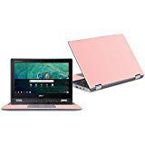 Mightyskins Skin Compatible with Acer Chromebook Spin 11" Cp311 - Solid Blush | Protective, Durable, and Unique Vinyl Decal Wrap Cover | Easy to Apply, Remove, and Change Styles | Made in The USA