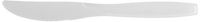 Fineline Settings 100-Piece Extra Heavy Cutlery Knives, White