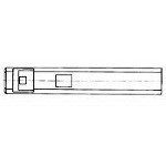 TE Connectivity/AMP Brand 926010-1 Connector Discrete Wire Housing