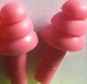 Silicone Earplugs 6Pairs Box-Packed Comfort earplugs Noise Reduction Silicone Soft Ear Plugs Swimming Silicone Earplugs Protective for Sleep (Pink)