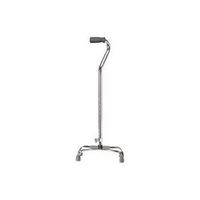 Drive Medical (a) Quad Cane Large Base Chrome W/Foam Grip