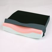 Sammons Preston Sit-Straight with Coccyx Stay-Put (18" x 16" )