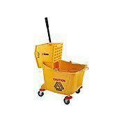 Winco MPB-36 Mop Bucket with Wringer, 36-Quart by Winco