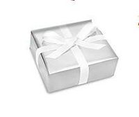 Bundleofbeauty SM981- Metallic Silver Gift Wrapping Paper - 16 Foot Roll