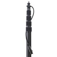 K-Tek KE144 Aluminum Boom Pole with Coiled Cable, 3-Pin XLR, Bottom Exit