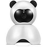 Aiseing 1080p HD Indoor Wireless Smart IP Camera in Panda Style with Night Vision Home Surveillance Baby Elder Monitor,2-Way Audio,Cloud Service Available for iOS/Android/Windows