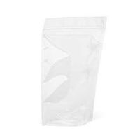 Clear Stand-Up Zipper Pouch - 7 X 4 X 11-1/2 - Package 25
