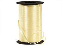Buy All Store *500YDS* 3/16" Light Pastel Yellow Crimped Poly Curling Ribbon